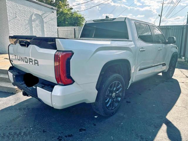 5TFNA5DB8RX199752 - 2024 TOYOTA TUNDRA CREWMAX PLATINUM Ақ фото 4