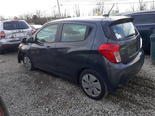 KL8CB6SA1JC478016 - 2018 CHEVROLET SPARK LS BLACK photo 2