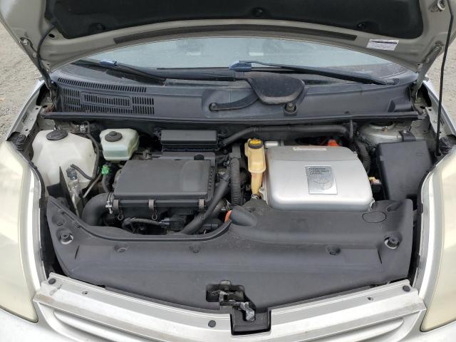 JTDKB22U840029833 - 2004 TOYOTA PRIUS GRAY photo 11