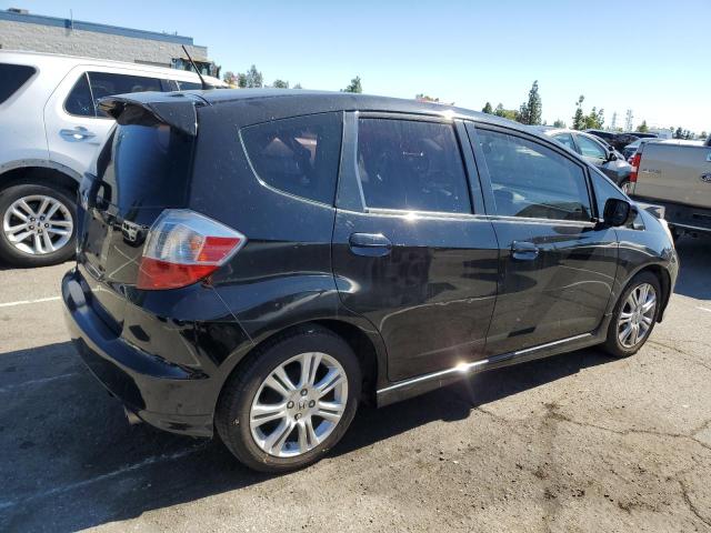 JHMGE8H62AS012484 - 2010 HONDA FIT SPORT შავი ფოტო 3