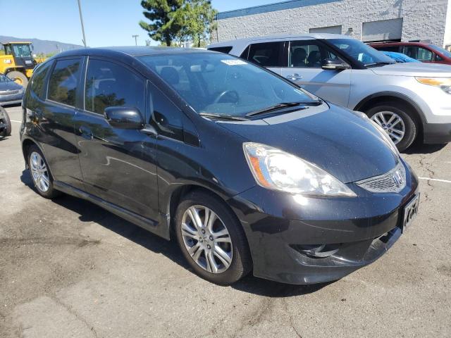 JHMGE8H62AS012484 - 2010 HONDA FIT SPORT შავი ფოტო 4
