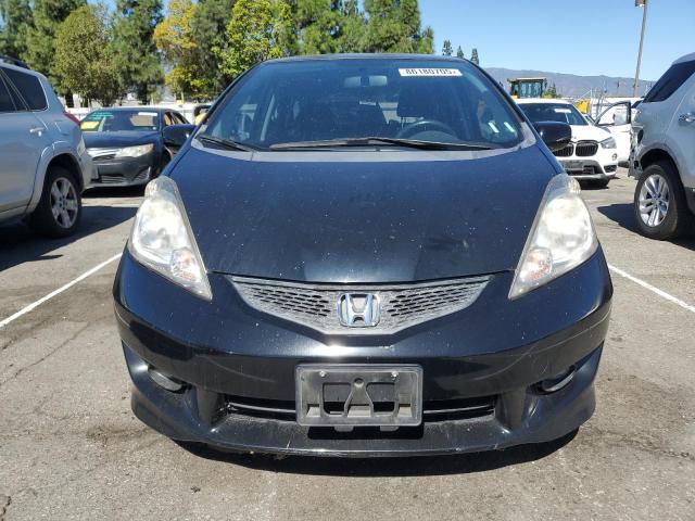 JHMGE8H62AS012484 - 2010 HONDA FIT SPORT შავი ფოტო 5