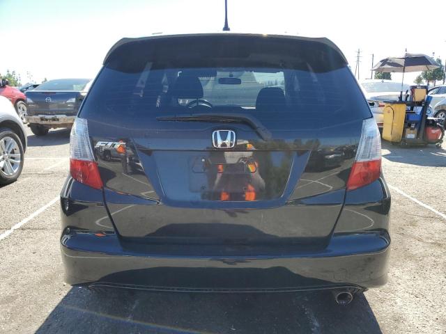 JHMGE8H62AS012484 - 2010 HONDA FIT SPORT შავი ფოტო 6