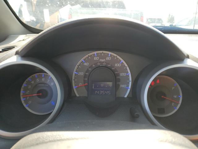 JHMGE8H62AS012484 - 2010 HONDA FIT SPORT შავი ფოტო 9