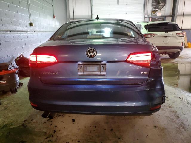 3VWD17AJ2FM352711 - 2015 VOLKSWAGEN JETTA SE BLUE photo 6