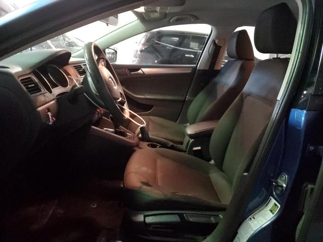 3VWD17AJ2FM352711 - 2015 VOLKSWAGEN JETTA SE BLUE photo 7