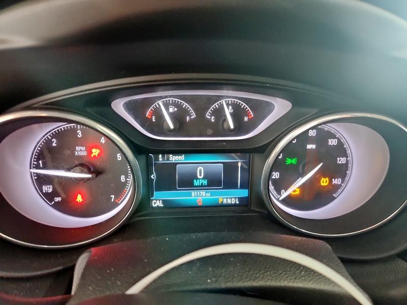 LRBFXASA5LD208064 - 2020 BUICK ENVISION WHITE photo 9