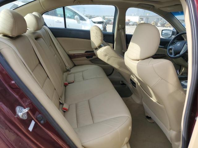 1HGCP2F84BA100716 - 2011 HONDA ACCORD EXL MAROON photo 10