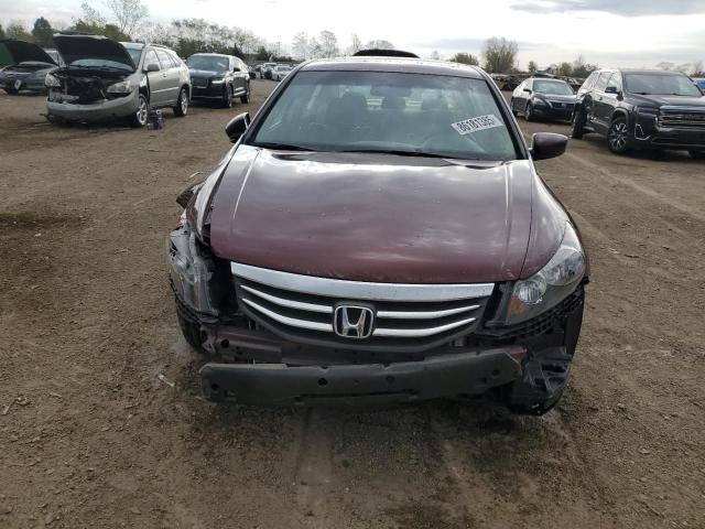1HGCP2F84BA100716 - 2011 HONDA ACCORD EXL MAROON photo 5