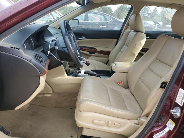 1HGCP2F84BA100716 - 2011 HONDA ACCORD EXL MAROON photo 7