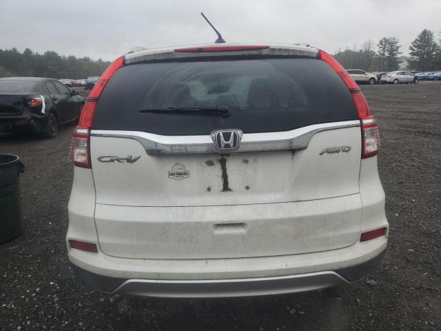5J6RM4H76GL046875 - 2016 HONDA CR-V EXL WHITE photo 6