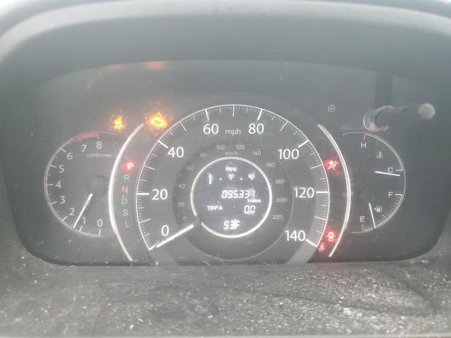 5J6RM4H76GL046875 - 2016 HONDA CR-V EXL WHITE photo 9