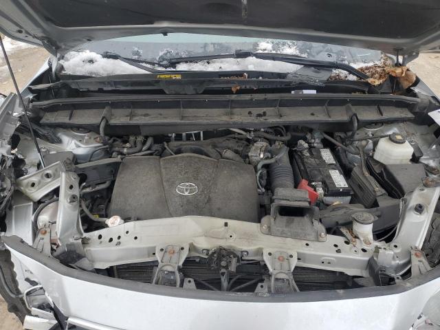 5TDGZRBH4MS085780 - 2021 TOYOTA HIGHLANDER XLE 银色 照片 12