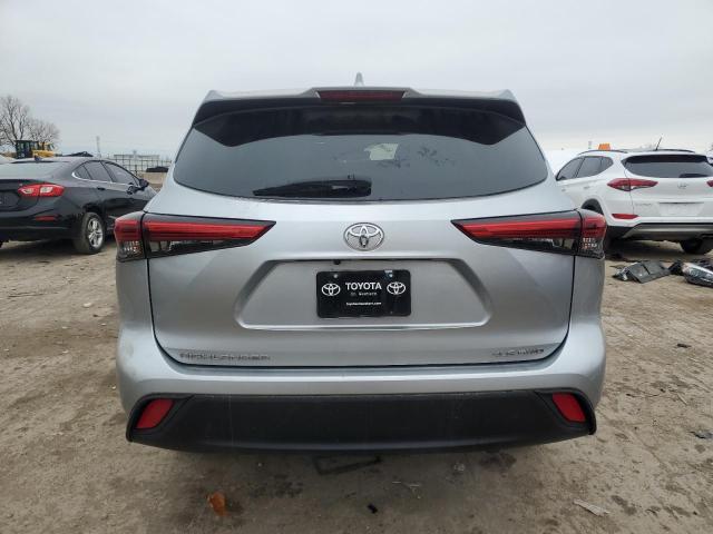 5TDGZRBH4MS085780 - 2021 TOYOTA HIGHLANDER XLE 银色 照片 6