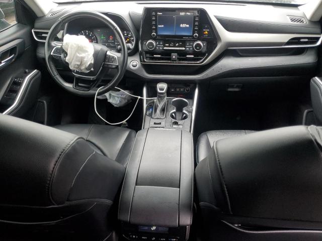 5TDGZRBH4MS085780 - 2021 TOYOTA HIGHLANDER XLE 银色 照片 8