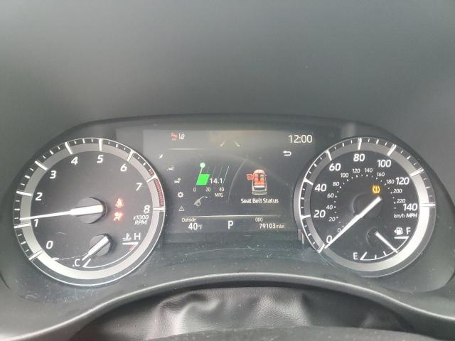 5TDGZRBH4MS085780 - 2021 TOYOTA HIGHLANDER XLE 银色 照片 9