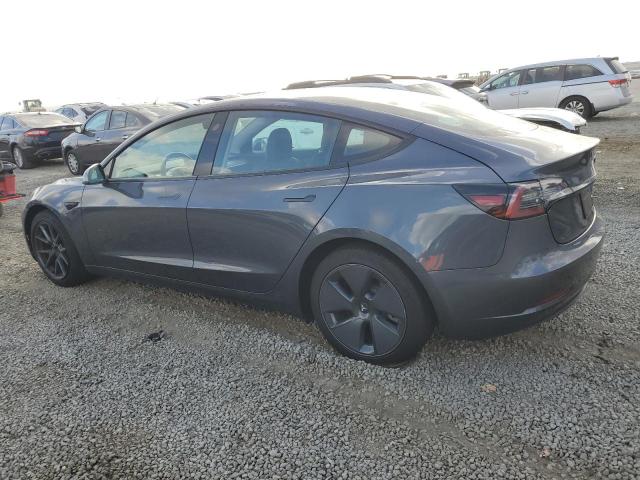 5YJ3E1EA8MF877767 - 2021 TESLA MODEL 3 GRAY photo 2