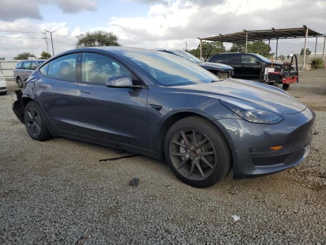 5YJ3E1EA8MF877767 - 2021 TESLA MODEL 3 GRAY photo 4