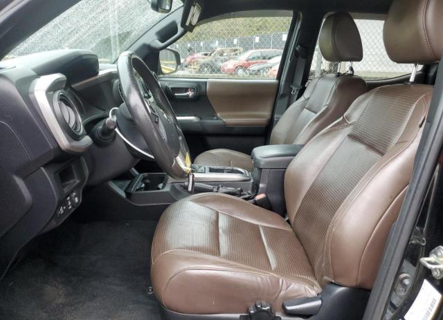 3TMGZ5AN4HM067611 - 2017 TOYOTA TACOMA DOUBLE CAB BLACK photo 7