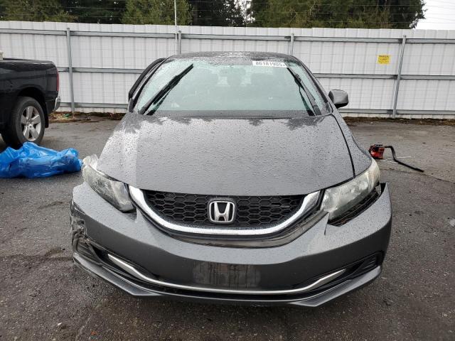2HGFB2F51DH539507 - 2013 HONDA CIVIC LX GRAY photo 5