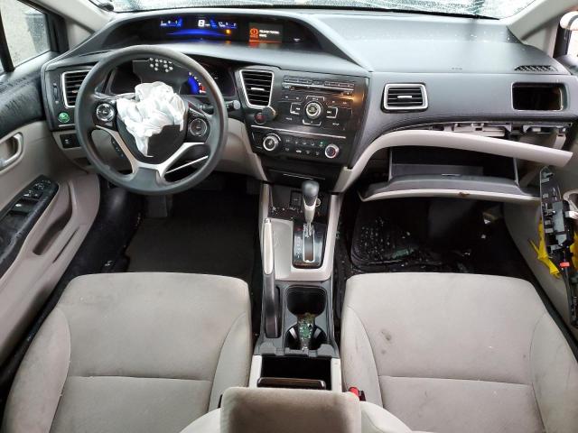 2HGFB2F51DH539507 - 2013 HONDA CIVIC LX GRAY photo 8