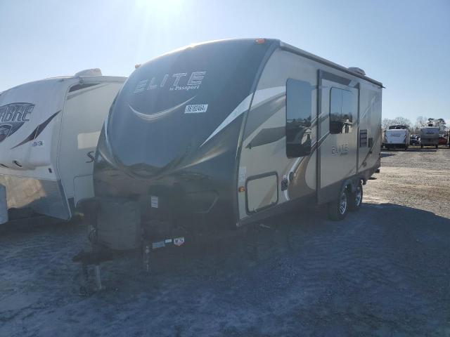 4YDT23R26GT416105 - 2016 PASSPORT TRAVELTRLR TWO TONE photo 2