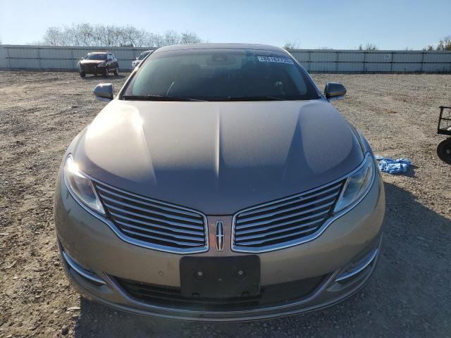 3LN6L2J99GR609068 - 2016 LINCOLN MKZ TAN photo 5