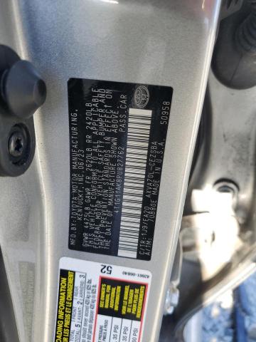 4T1G11AK8PU827762 - 2023 TOYOTA CAMRY SE NIGHT SHADE SILVER photo 12