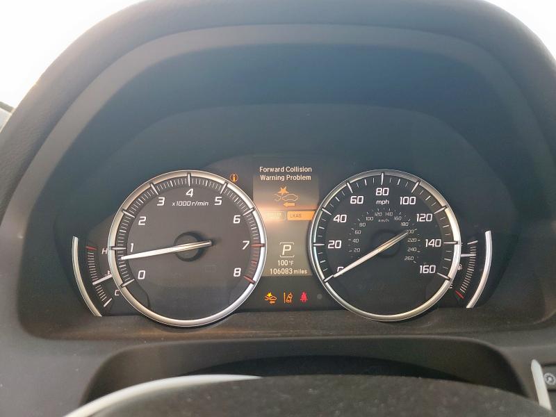 19UUB1F57FA011523 - 2015 ACURA TLX TECH SILVER photo 9