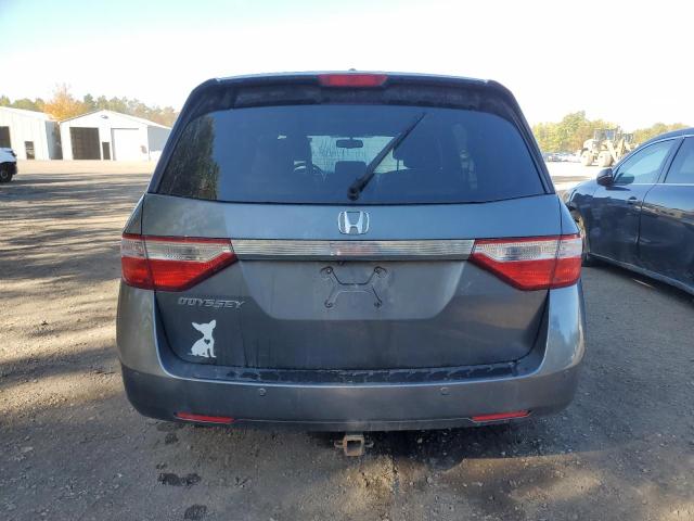 5FNRL5H67DB505061 - 2013 HONDA ODYSSEY EXL ნაცრისფერი ფოტო 6