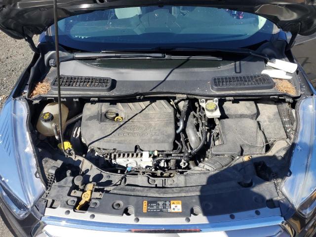 1FMCU9GD3JUB92244 - 2018 FORD ESCAPE SE ნაცრისფერი ფოტო 12