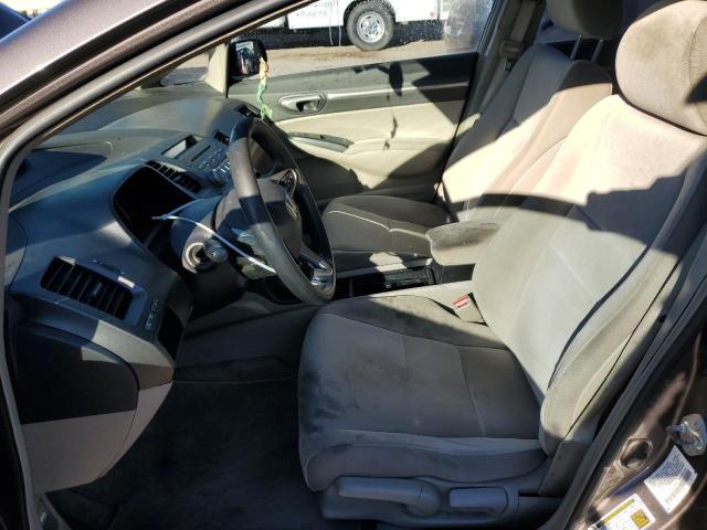 2HGFA1F82BH540122 - 2011 HONDA CIVIC EX GRAY photo 7