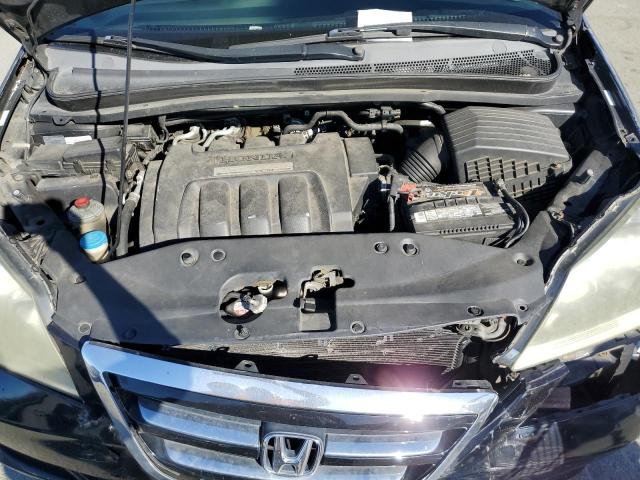 5FNRL38765B120573 - 2005 HONDA ODYSSEY EXL BLACK photo 12