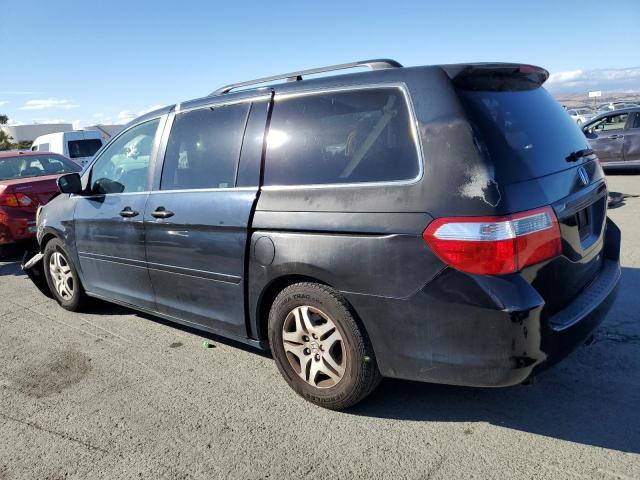 5FNRL38765B120573 - 2005 HONDA ODYSSEY EXL BLACK photo 2