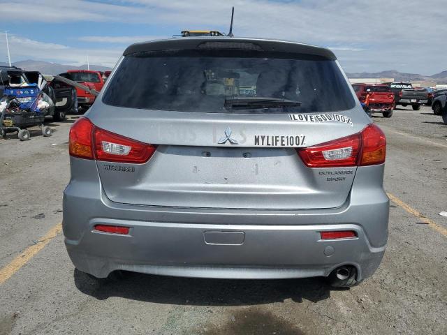 JA4AP3AU7BZ002808 - 2011 MITSUBISHI OUTLANDER ES فضي صورة 6