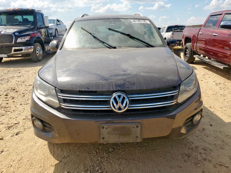 WVGAV7AX3GW506614 - 2016 VOLKSWAGEN TIGUAN S GRAY photo 5