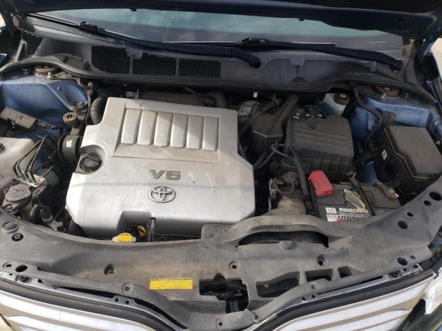 4T3ZK11A79U016686 - 2009 TOYOTA VENZA BLUE photo 12
