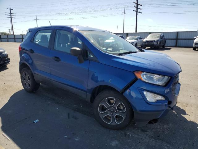 MAJ6S3FL9MC398519 - 2021 FORD ECOSPORT S BLUE photo 4
