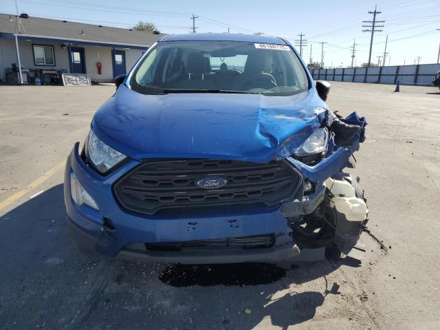 MAJ6S3FL9MC398519 - 2021 FORD ECOSPORT S BLUE photo 5