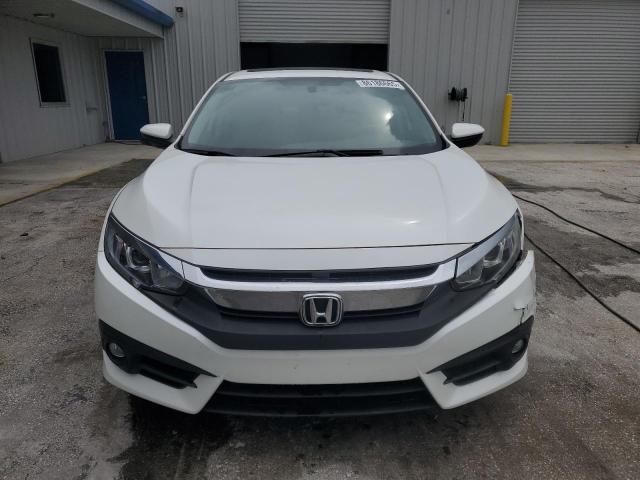 19XFC1F38HE027054 - 2017 HONDA CIVIC EX WHITE photo 5