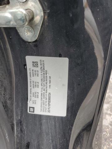 2G1FJ1EP0C9800724 - 2012 CHEVROLET CAMARO ZL1 黑色 照片 12