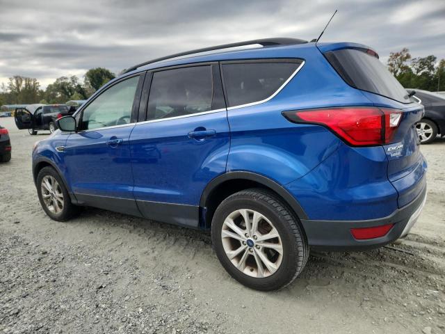 1FMCU0HDXKUC07544 - 2019 FORD ESCAPE SEL 蓝色 照片 2