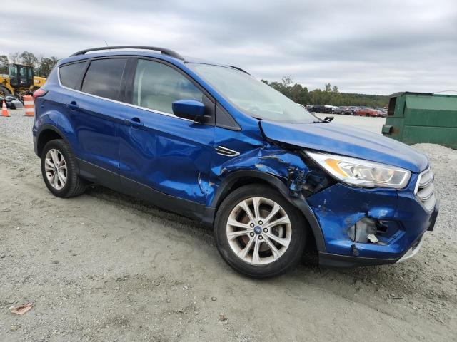 1FMCU0HDXKUC07544 - 2019 FORD ESCAPE SEL 蓝色 照片 4