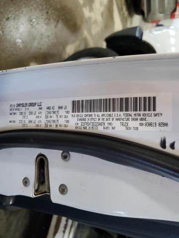 3C6TR5HT3EG234870 - 2014 RAM 2500 ST WHITE photo 12