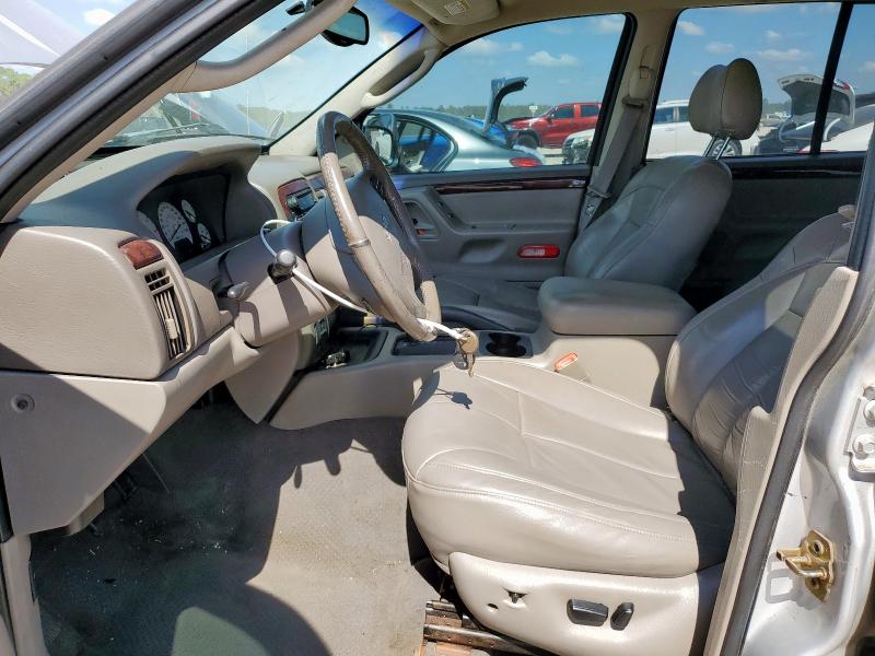 1J4GX58N52C246058 - 2002 JEEP GRAND CHER LIMITED SILVER photo 7