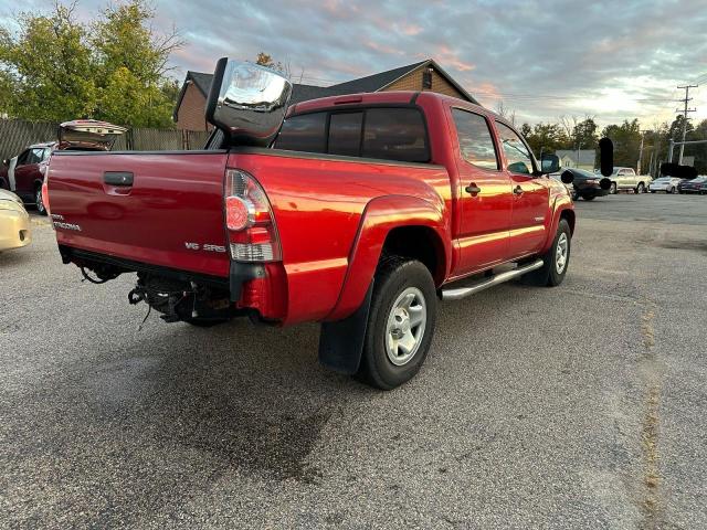 3TMLU42N59M032776 - 2009 TOYOTA TACOMA DOUBLE CAB RED photo 4