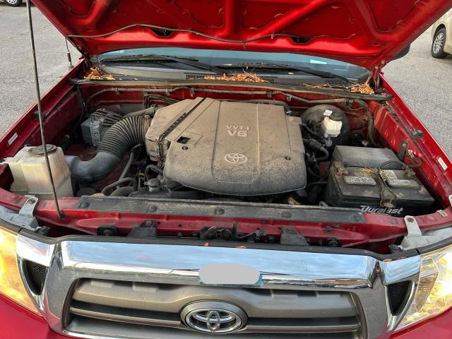 3TMLU42N59M032776 - 2009 TOYOTA TACOMA DOUBLE CAB RED photo 7