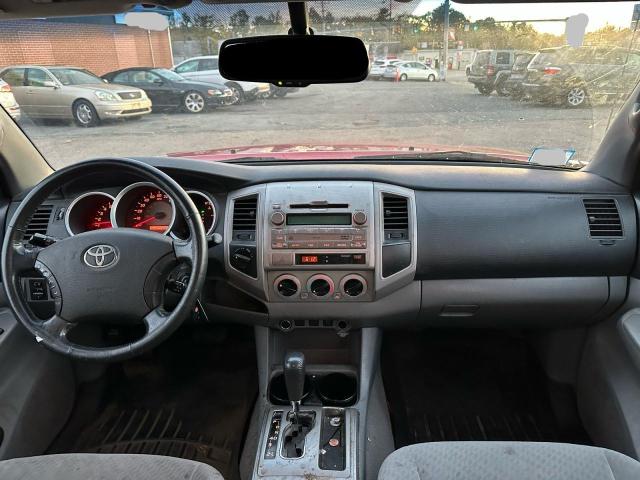 3TMLU42N59M032776 - 2009 TOYOTA TACOMA DOUBLE CAB RED photo 9