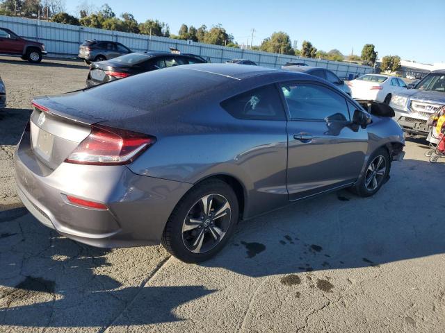 2HGFG3A81FH512822 - 2015 HONDA CIVIC EX GRAY photo 3