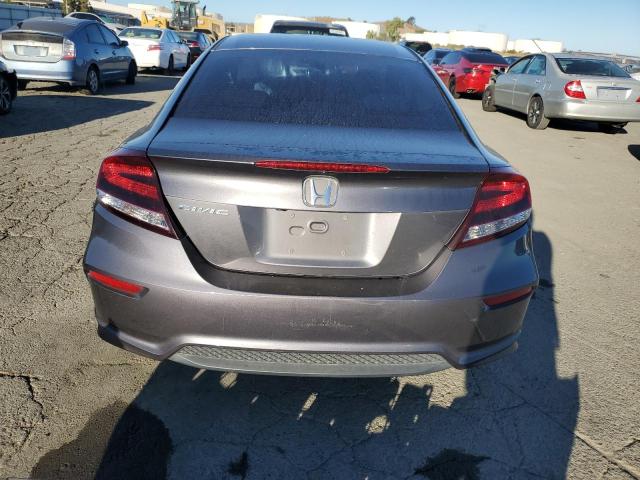 2HGFG3A81FH512822 - 2015 HONDA CIVIC EX GRAY photo 6